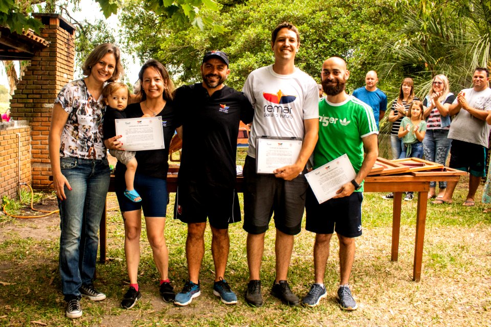 14.12.2019 - Prefeita Paula Mascarenhas prestigia o Café de Chaleira do projeto Remar para o Futuro - Foto Michel Corvello
