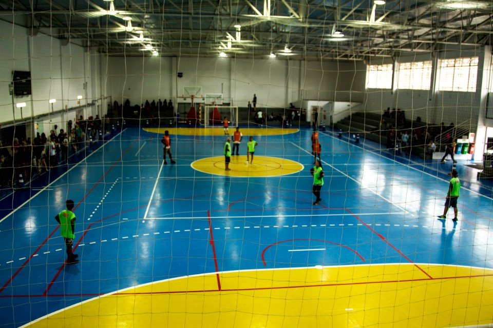 26.11.2019 - Atividades esportivas do projeto Construindo Saberes - Foto: Gustavo Vara