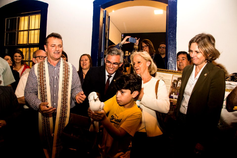 12.11.2019 - Prefeita Paula Mascarenhas participa da missa de ação de graças e inauguração da nova sede do Banco de Alimentos Madre Tereza de Calcutá - Foto: Gustavo Vara