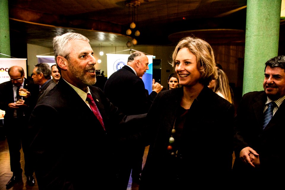 22.10.2019 - Prefeita Paula Mascarenhas e o vice Idemar Barz participam do jantar da ACP e CDL para os homenageados de 2019 - Foto: Gustavo Vara