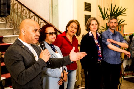 11.11.2019 - Prefeita Paula Mascarenhas participa da abertura da Mostra de Trabalhos Escolares sobre Cultura Afro-indígena - Foto: Gustavo Vara