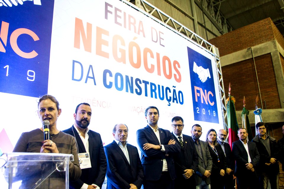 17.10.2019 - Prefeita Paula Mascarenhas visita à Feira de Negócios da Construção (FNC) - Foto: Gustavo Vara