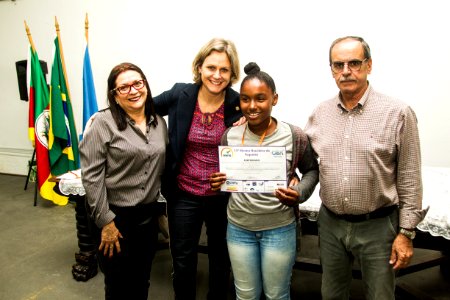 29.10.2019 - Prefeita Paula Mascarenhas realiza a entrega da premiação da olimpíada de Astronomia e Astronáutica - Foto: Gustavo Vara