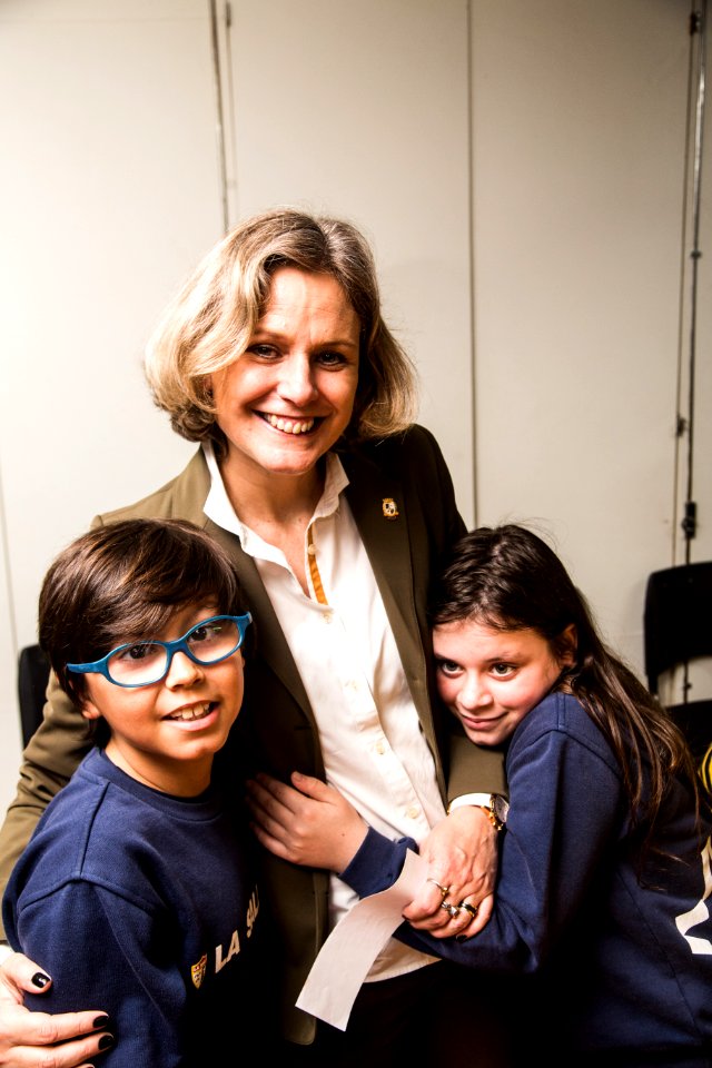 30.10.2019 - Prefeita Paula Mascarenhas visita os alunos dos 4º anos da Escola La Salle - Foto: Gustavo Vara