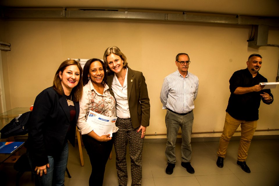 12.11.2019 - Prefeita Paula Mascarenhas participa da entrega de certificados aos professores do projeto Educação Empreendedora - Foto: Gustavo Vara
