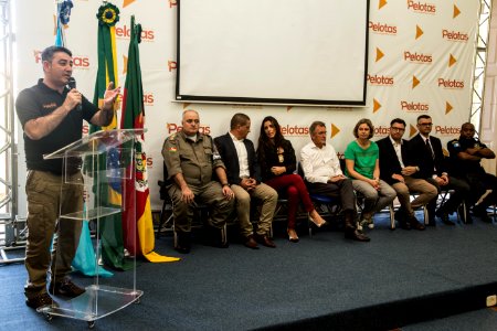 08.11.2019 - Solenidade de abertura do curso de formação para novos Guardas Municipais  - Foto: Gustavo Vara