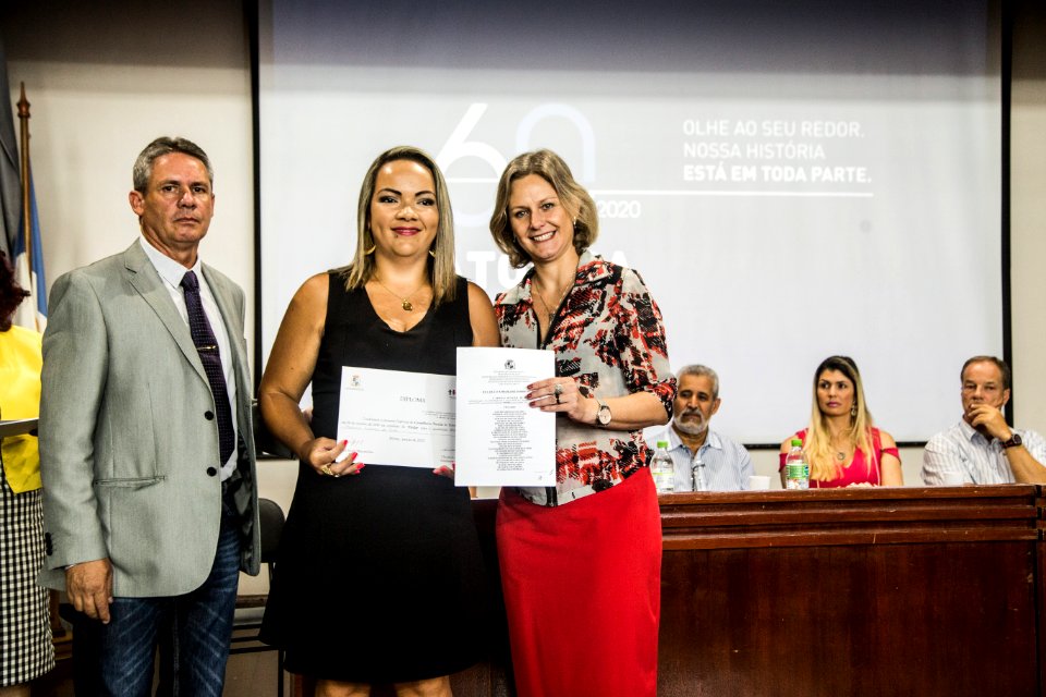015.01.2020 - Prefeita Paula Mascarenhas entrega os diplomas aos  novos conselheiros tutelares - Foto: Gustavo Vara