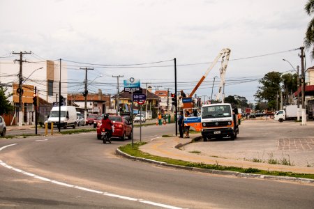 13.11.2019 - Mudanças de trânsito e instalação de nova sinalização nas avenidas da Zona Norte - Foto Michel Corvello