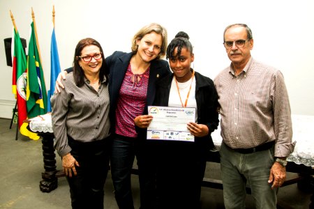 29.10.2019 - Prefeita Paula Mascarenhas realiza a entrega da premiação da olimpíada de Astronomia e Astronáutica - Foto: Gustavo Vara