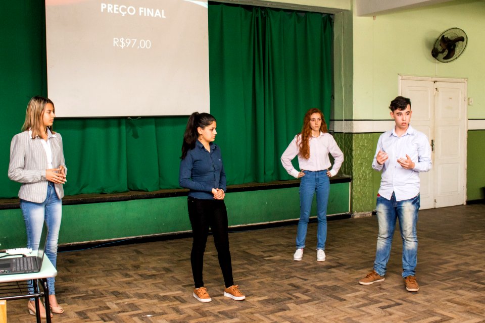 22.10.2019 - Aula do Start no colégio Pelotense - Foto Michel Corvello