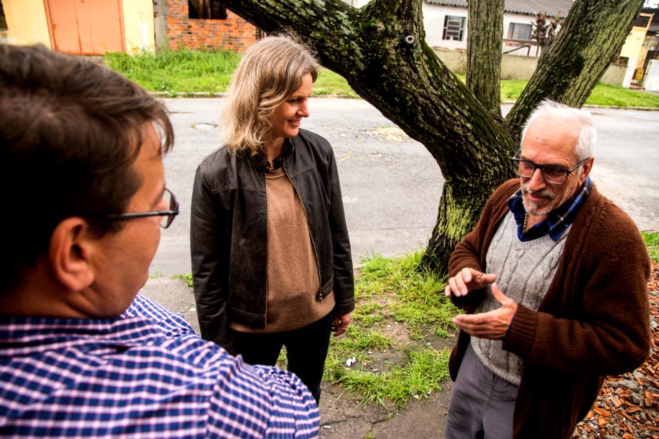 04.10.2019 - Prefeita Paula Mascarenhas vistoria sistema de drenagem na Casa de Bomba Anglo e obra na rua Gomes Carneiro - Foto: Gustavo Vara