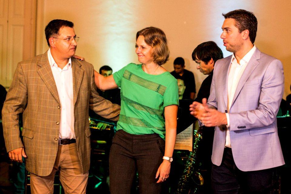 20.12.2019 - Prefeita Paula Mascarenhas participa da inauguração do novo sinal aberto da TV Câmara - Foto: Gustavo Vara