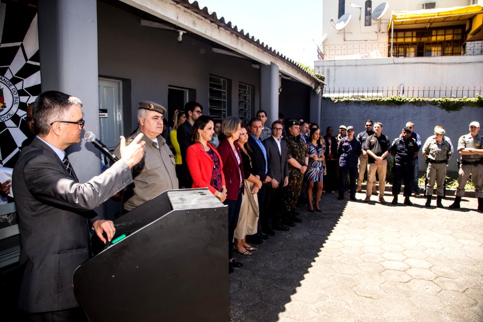 06.11.2019 - Prefeita Paula Mascarenhas participa da inauguração da Sala das Margaridas na Polícia Civil - Foto: Gustavo Vara
