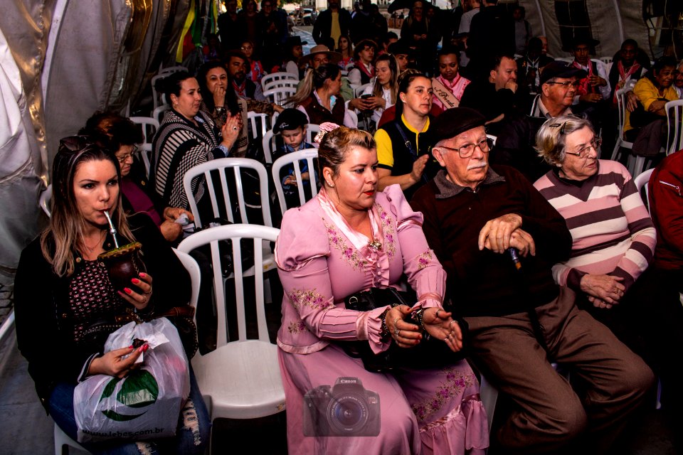 18.09.2019 - Vice-prefeito Idemar Barz prestigia ronda dos CTGs Os Farrapos, Cancela Grande e União Gaúcha - Foto Michel Corvello