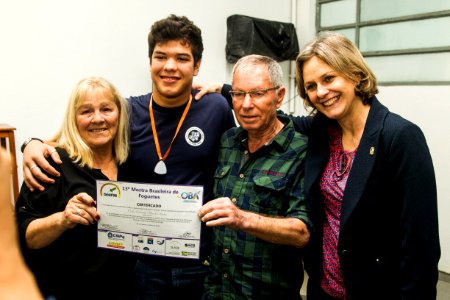 29.10.2019 - Prefeita Paula Mascarenhas realiza a entrega da premiação da olimpíada de Astronomia e Astronáutica - Foto: Gustavo Vara