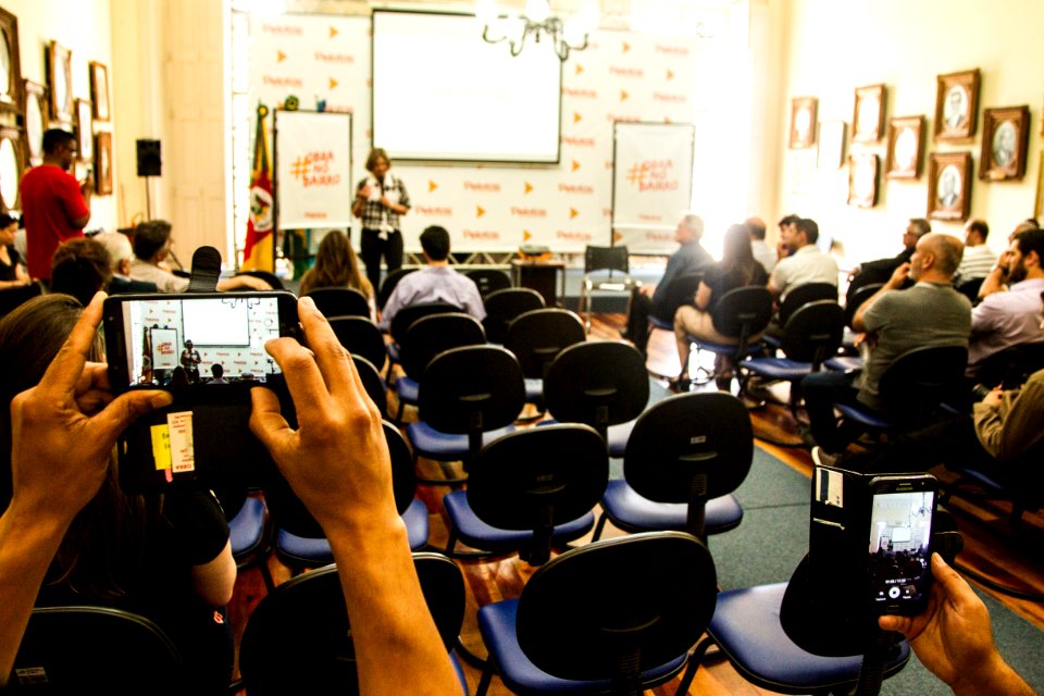 20.11.2019 - Prefeita Paula Mascarenhas realiza coletiva de imprensa para divulgação do plano de obras da Prefeitura #ObraNoBairro Foto: Gustavo Vara
