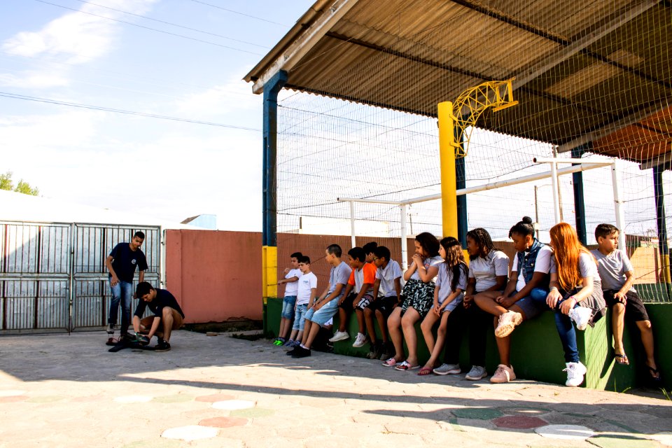 11.10.2019 - Apresentação dos alunos sobre a Olimpíada de Astronomia e Mostra Brasileira de Foguetes - Foto Michel Corvello