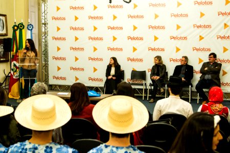 16.10.2019 - Prefeita Paula Mascarenhas realiza a abertura oficial do 4º Fifap e recepção aos 50 artistas participantes - Foto: Gustavo Vara