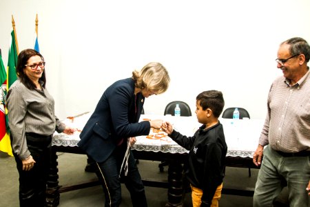 29.10.2019 - Prefeita Paula Mascarenhas realiza a entrega da premiação da olimpíada de Astronomia e Astronáutica - Foto: Gustavo Vara