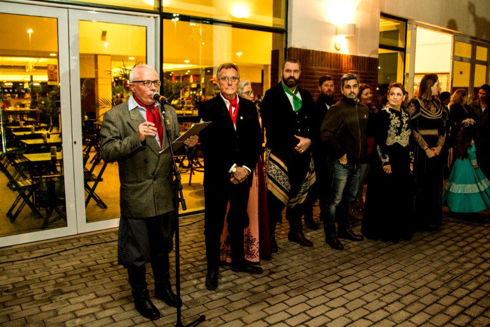 14.09.2019 - Vice prefeito Idemar Barz participa da abertura da Semana Farroupilha no Shopping Pelotas - Foto: Gustavo Vara