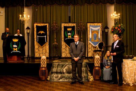 17.10.2019 - Vice-prefeito Idemar Barz recebe medalha Academia de Letras - Foto Michel Corvello
