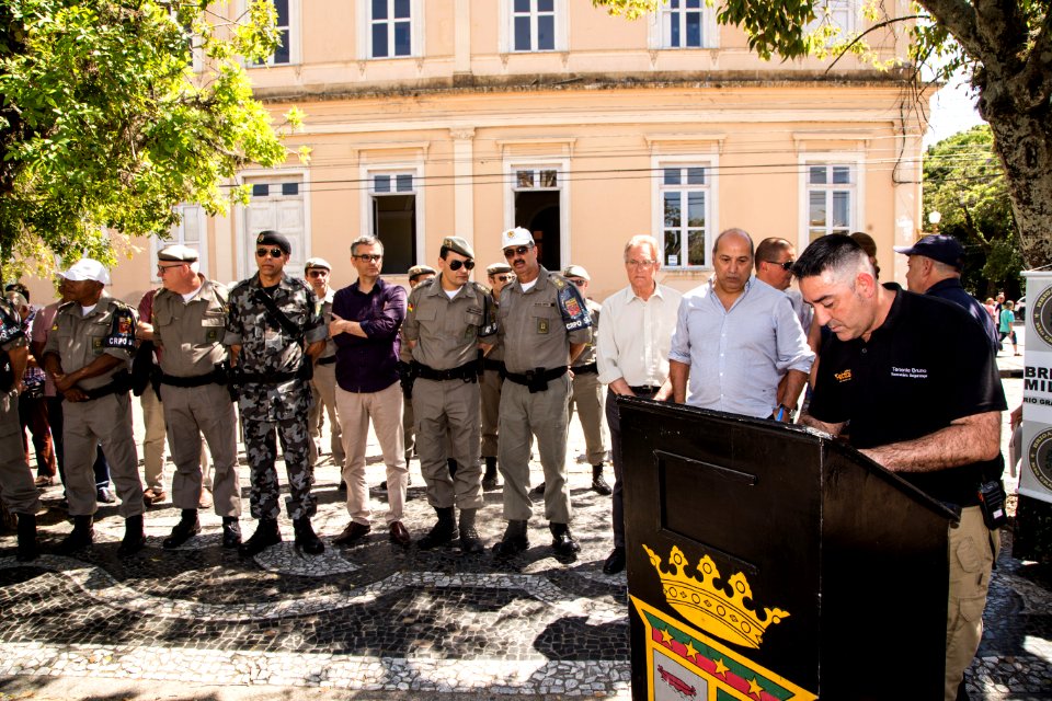 09.12.2019 - Lançamento da Operação Integrada Papai Noel e Tudo Azul, em parceria da Brigada Militar com a Guarda Municipal e a Secretaria de Transporte e Trânsito - Foto: Gustavo Vara