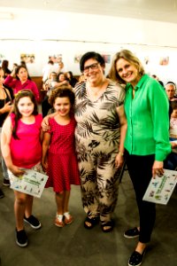28.11.2019 - Prefeita Paula Mascarenhas  e o vice Idemar Barz participam do lançamento do livro ‘Escola: Uma proposta de Paz - Foto: Gustavo Vara