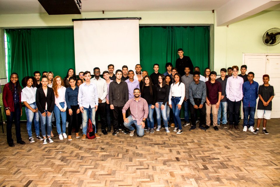 22.10.2019 - Aula do Start no colégio Pelotense - Foto Michel Corvello