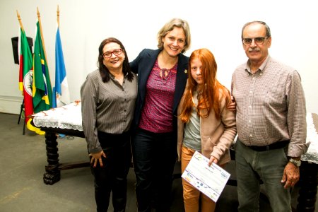 29.10.2019 - Prefeita Paula Mascarenhas realiza a entrega da premiação da olimpíada de Astronomia e Astronáutica - Foto: Gustavo Vara