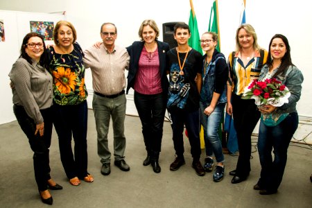 29.10.2019 - Prefeita Paula Mascarenhas realiza a entrega da premiação da olimpíada de Astronomia e Astronáutica - Foto: Gustavo Vara