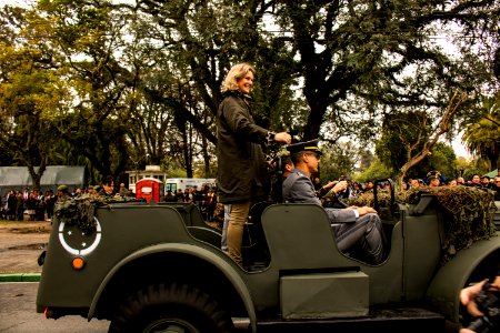 07.09.2019 - Prefeita Paula e o vice-prefeito Idemar Barz prestigiam desfile cívico militar de 7 de setembro - Foto Michel Corvello