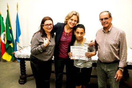 29.10.2019 - Prefeita Paula Mascarenhas realiza a entrega da premiação da olimpíada de Astronomia e Astronáutica - Foto: Gustavo Vara