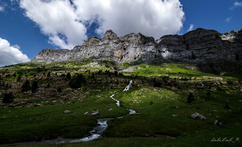 Stream coming from the mountains