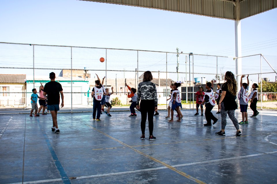26.09.2019 - Atividades do projeto Gurizada Vida Ativa no núcleo Dunas - Foto Michel Corvello