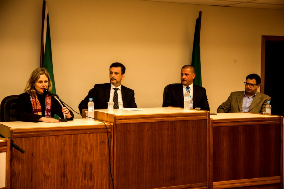 16.09.2019 - Prefeita Paula Mascarenhas participa da solenidade de Instalação das Centrais de Cumprimento Cartorário(CCC) e de Atendimento ao Público (CAP) - Foto: Gustavo Vara
