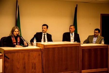 16.09.2019 - Prefeita Paula Mascarenhas participa da solenidade de Instalação das Centrais de Cumprimento Cartorário(CCC) e de Atendimento ao Público (CAP) - Foto: Gustavo Vara