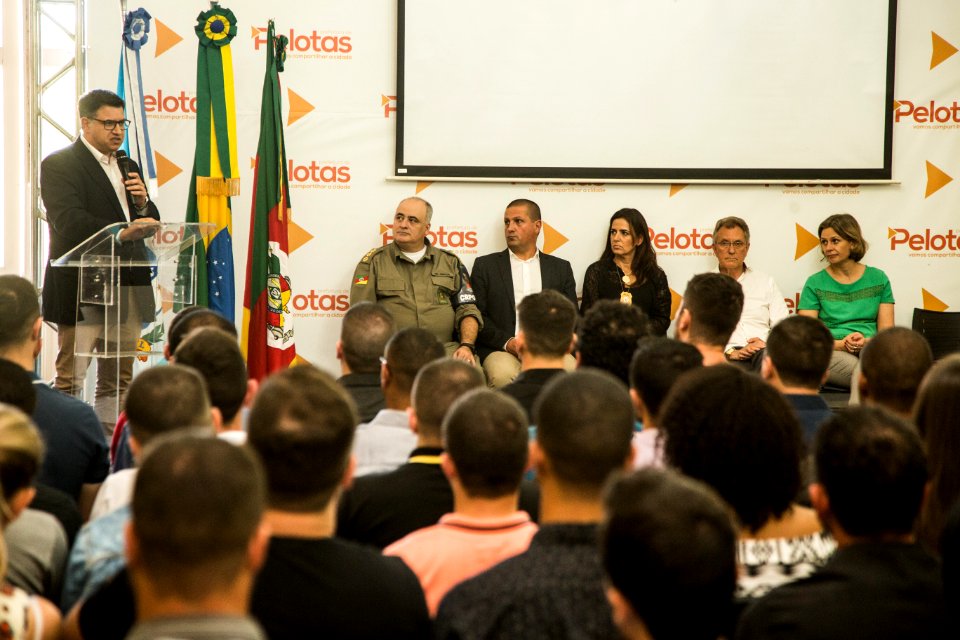 08.11.2019 - Solenidade de abertura do curso de formação para novos Guardas Municipais  - Foto: Gustavo Vara