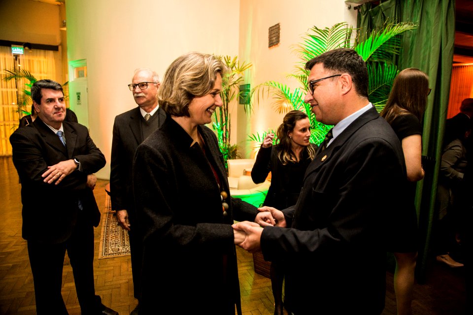 22.10.2019 - Prefeita Paula Mascarenhas e o vice Idemar Barz participam do jantar da ACP e CDL para os homenageados de 2019 - Foto: Gustavo Vara