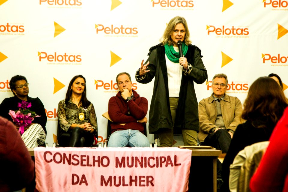 11.09.2019 -  Prefeita Paula Mascarenhas no evento de posse do Conselho dos Direitos da Mulher - Foto: Gustavo Vara