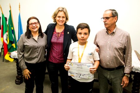 29.10.2019 - Prefeita Paula Mascarenhas realiza a entrega da premiação da olimpíada de Astronomia e Astronáutica - Foto: Gustavo Vara