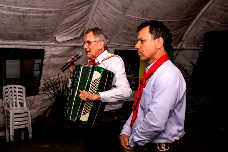 18.09.2019 - Vice-prefeito Idemar Barz prestigia ronda dos CTGs Os Farrapos, Cancela Grande e União Gaúcha - Foto Michel Corvello