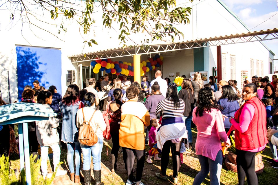 13.09.2019 - Vice-prefeito Idemar Barz prestigia aniversário de 20 anos da Emei Monteiro Lobato - Foto Michel Corvello
