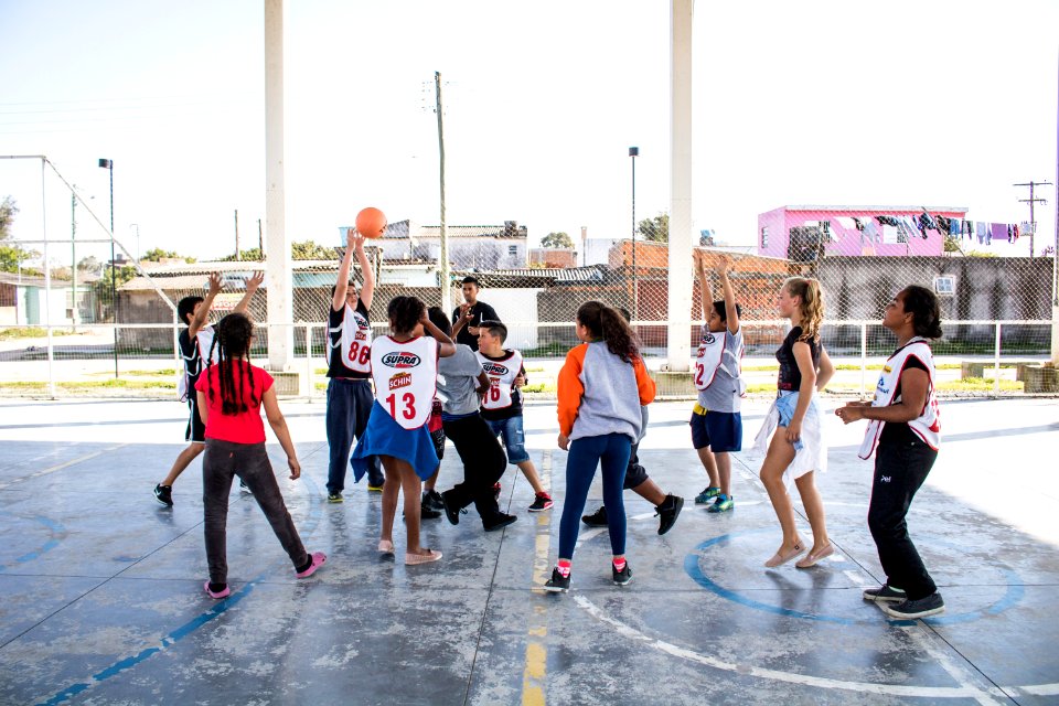 26.09.2019 - Atividades do projeto Gurizada Vida Ativa no núcleo Dunas - Foto Michel Corvello