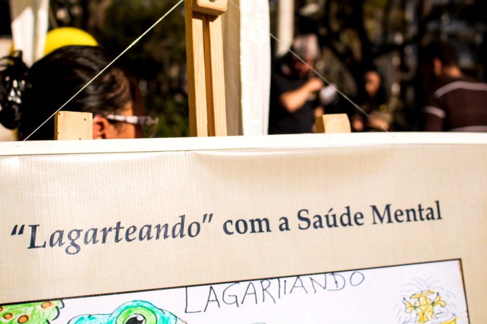 24.09.2019 - Lagarteando com a saúde mental - Foto Michel Corvello