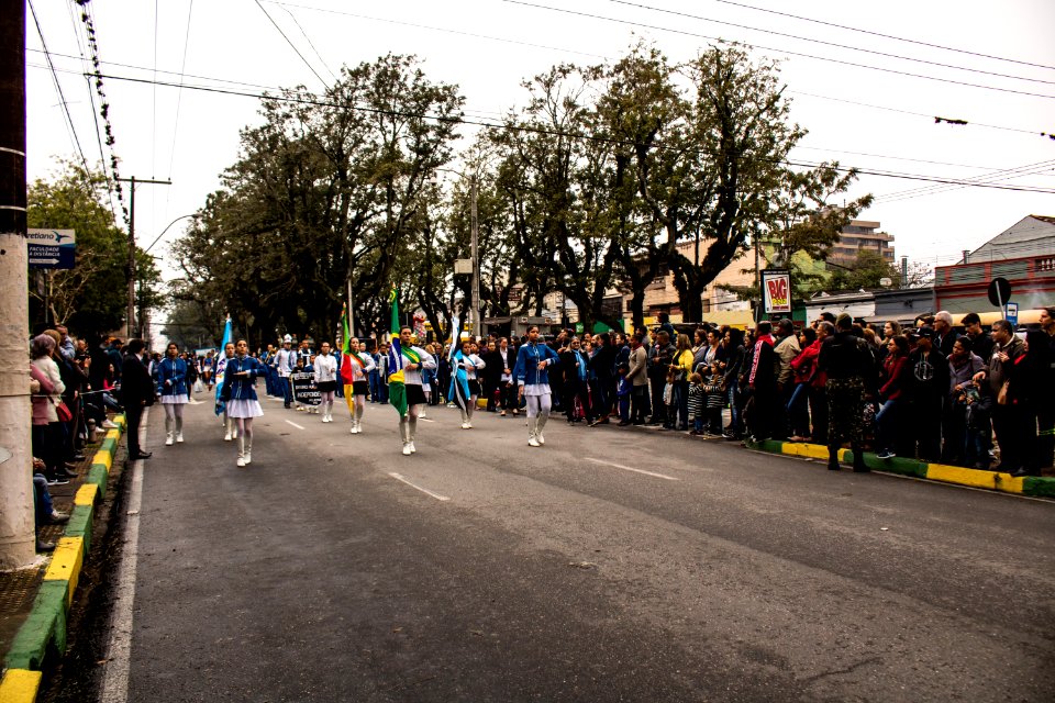 07.09.2019 - Prefeita Paula e o vice-prefeito Idemar Barz prestigiam desfile cívico militar de 7 de setembro - Foto Michel Corvello