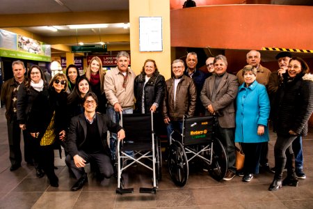 22.08.2019 - Entrega de cadeiras de rodas à Eterpel - Foto Michel Corvello