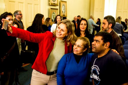 19.09.2019 - Prefeita Paula Mascarenhas realiza assinatura do decreto do Plano de Mobilidade Urbana - Foto: Gustavo Vara