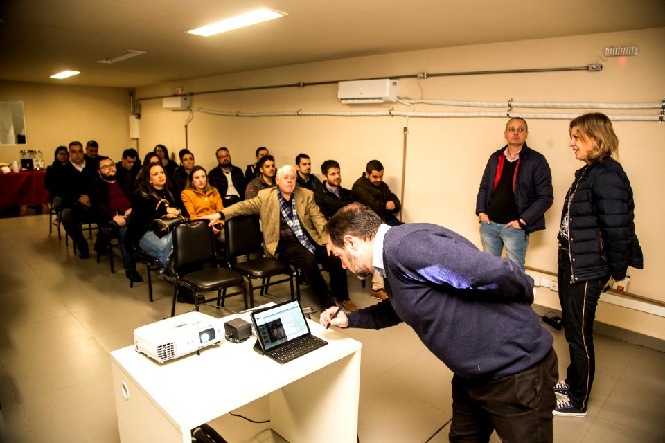 22.08.2019 - Prefeita Paula Mascarenhas participa da inauguração do Data Center (Centro de Processamento de Dados) da Coinpel, no Parque Tecnológico - Foto: Gustavo Vara