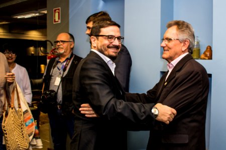 01.10.2019 - Vice-prefeito Idemar Barz prestigia o 20º Aniversário da Fapeg - Foto Michel Corvello