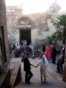 wedding at Anchiskhati Basilica